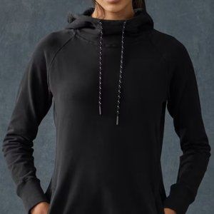 AMERICAN GIANT Black Hoodie Dress ~ size Medium